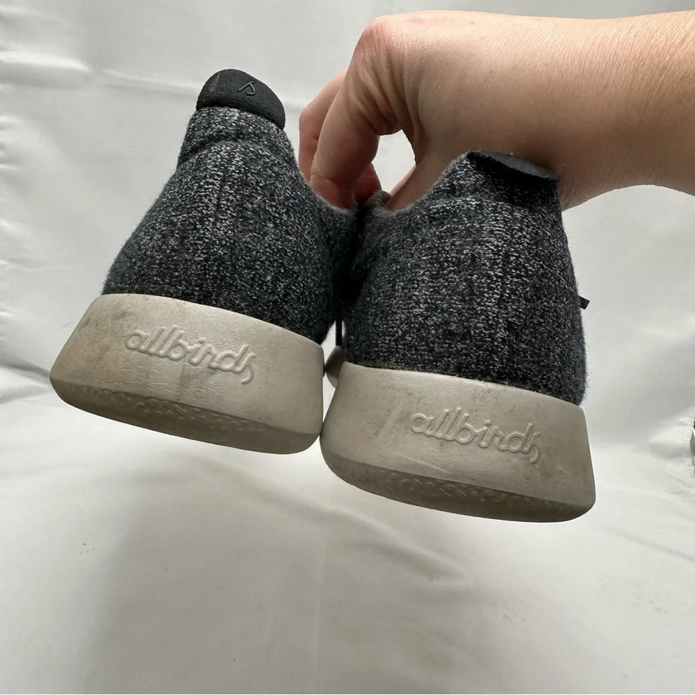 Allbirds men’s Wool Runner gray sneakers size 10